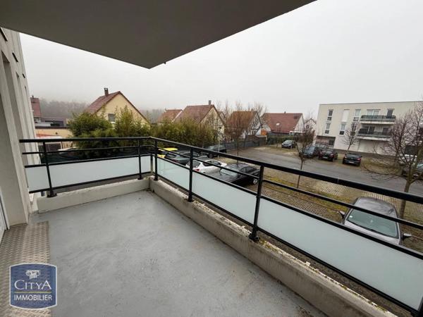 Appartement à louer 2 pièces 44.66m²