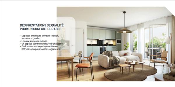 PROGRAMME NEUF LIVRAISON  4T2027 Appartement T1 a Luisant 28
