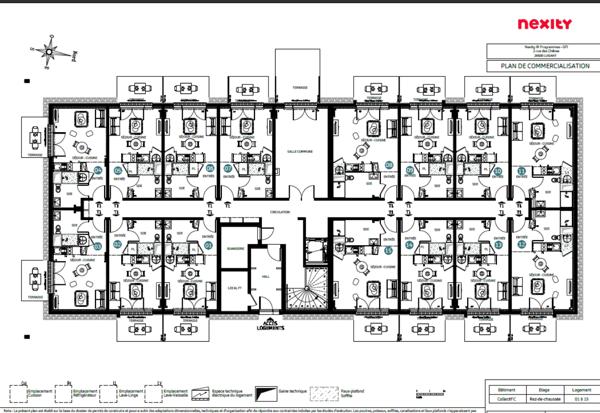 PROGRAMME NEUF LIVRAISON  4T2027 Appartement T1 a Luisant 28