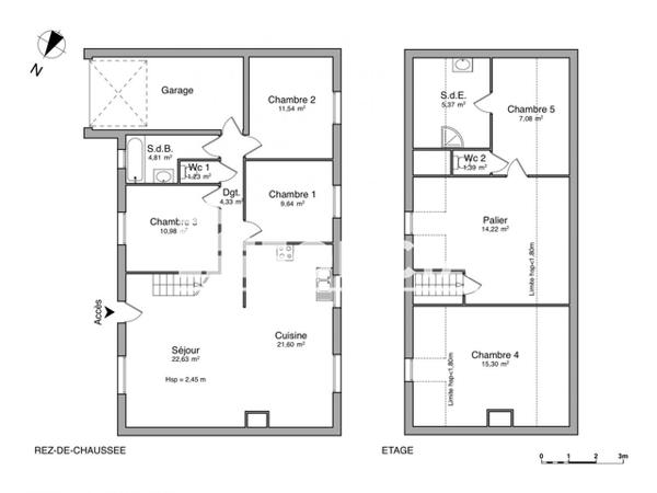Location Maison 6 pièces 130.12 m² - Auzouer-en-touraine 37110