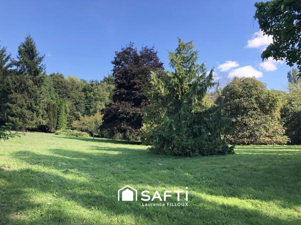 Longère lumineuse sur un parc d'un hectare