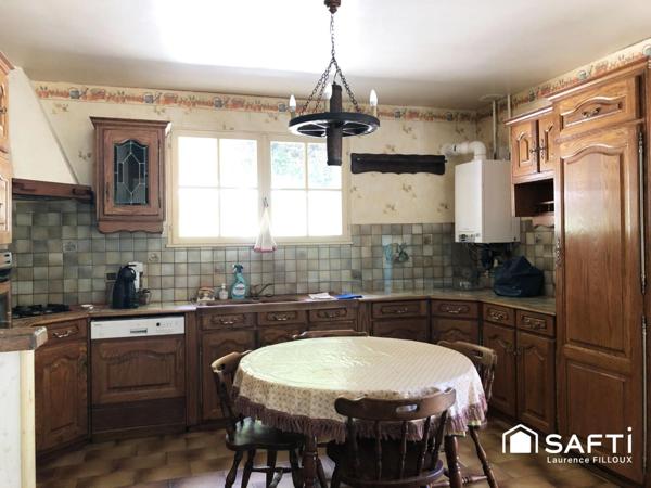 Longère lumineuse sur un parc d'un hectare