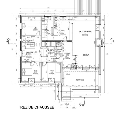 Maison d'habitation de 320m2 - Clavette 17220
