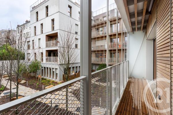 Appartement F2 à vendre  2 pièces - 46,50 m2 PARIS - 75020