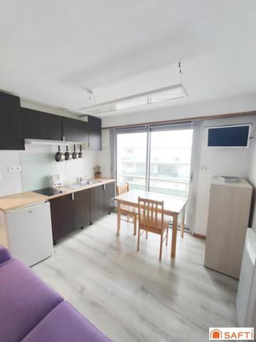 Studio 15 m² - Résidence front de mer.