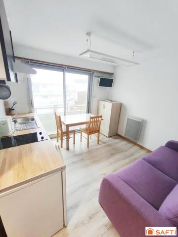 Studio 15 m² - Résidence front de mer.