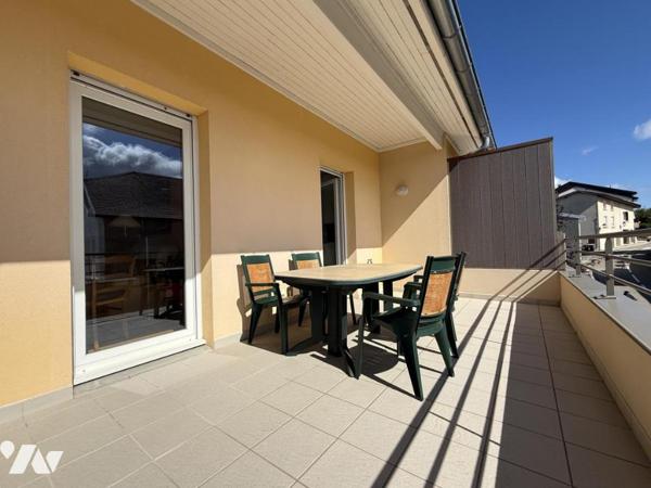 VEYZIAT – RARE SUR LE SECTEUR – T4 Bis en dernier étage avec terrasse.