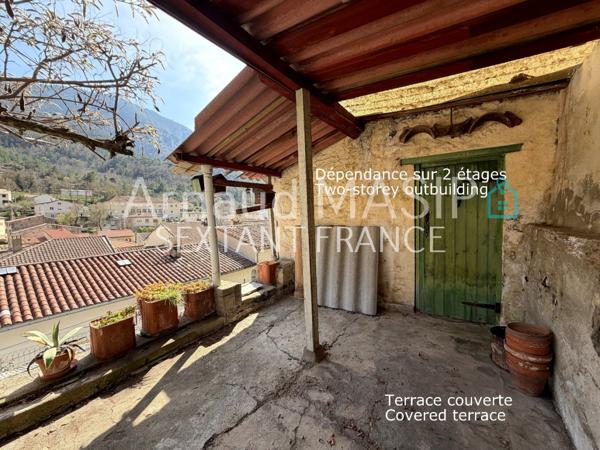 MAISON D'ANGLE, 97M² HAB, JARDIN SURELEVE NON ATTENANT, JOLIE VUE, PROCHE COMMODITES