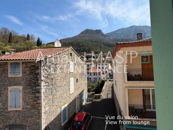 MAISON D'ANGLE, 97M² HAB, JARDIN SURELEVE NON ATTENANT, JOLIE VUE, PROCHE COMMODITES