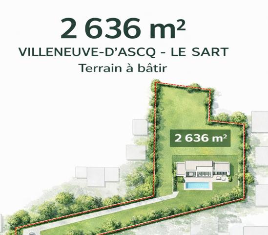 Terrain - 2636 m²