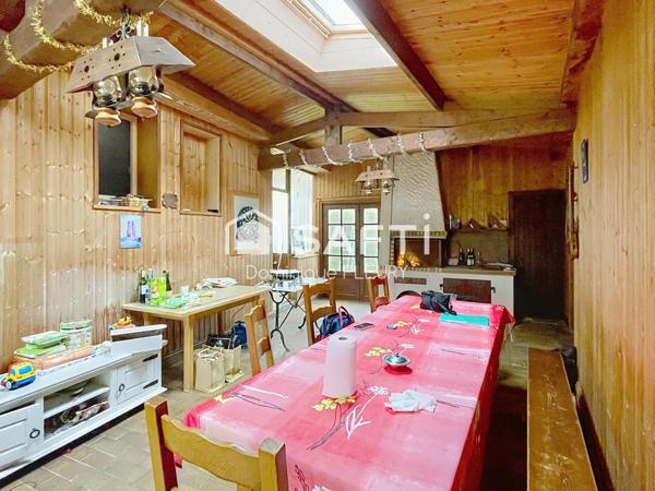 Maison de 167m² avec un atelier de 400m².