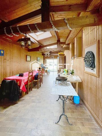 Maison de 167m² avec un atelier de 400m².