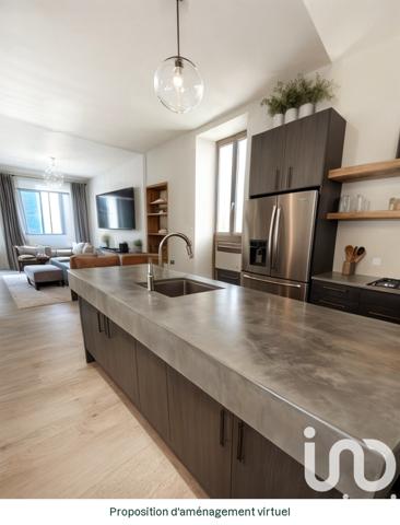 Appartement à vendre 1 pièce 60 m² Le Teil