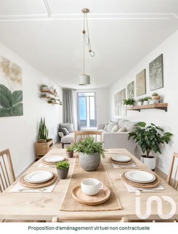 Appartement à vendre 1 pièce 60 m² Le Teil