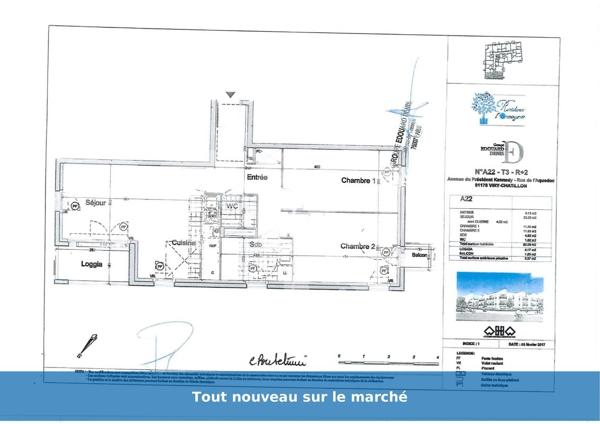 Location 3 Pieces 62 91170 Viry Chatillon 67 0362 01 0020