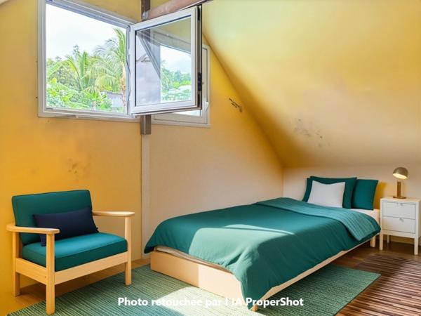 Maison bourbon bois à rénover de 97 m² avec mezzanine sur terrain de 343m2 – Enorme potentiel – Idéale famille nombreuse dans quartier paisible LA POSSESSION