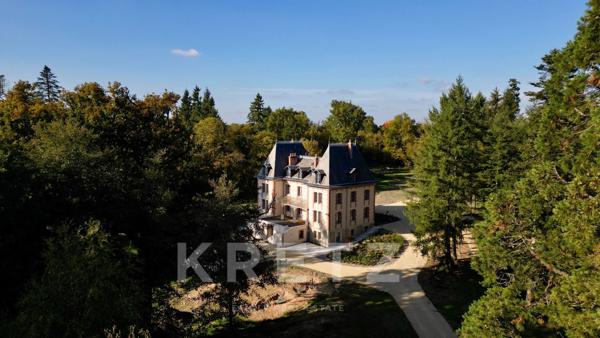 Château en cours de rénovation
