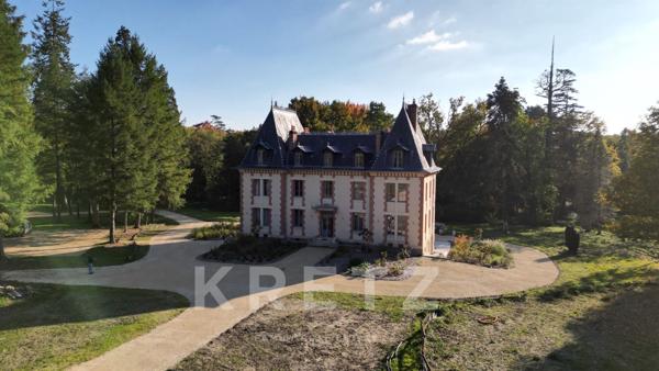 Château en cours de rénovation