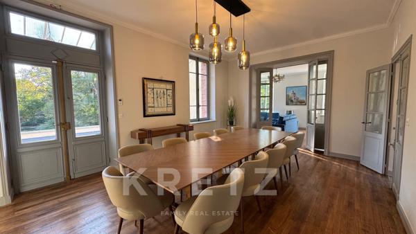 Château en cours de rénovation