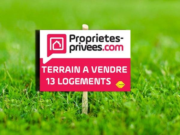 Terrain constructible pour 13 logements dans cadre naturel