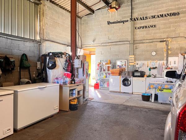 Maison à vendre 5 pièces dont 3 chambres - grand garage de 300 m² sur terrain 3845 m²