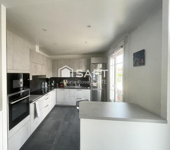 MAISON DE CHARME de 84 m2 avec un beau jardin (319m2) à deux pas du centre ville d' Athis-mons