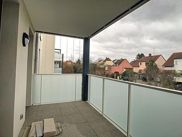 SOUFFELWEYERSHEIM - Agréable 3P avec balcon Souffelweyersheim