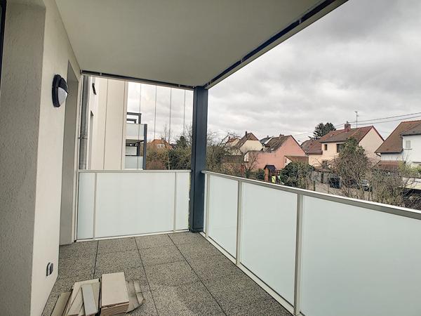SOUFFELWEYERSHEIM - Agréable 3P avec balcon Souffelweyersheim