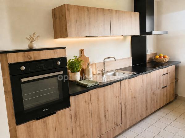 ALLONZIER-LA-CAILLE – Appartement T3 avec balcon, garage et cave