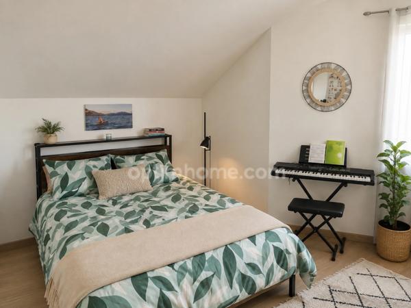 ALLONZIER-LA-CAILLE – Appartement T3 avec balcon, garage et cave