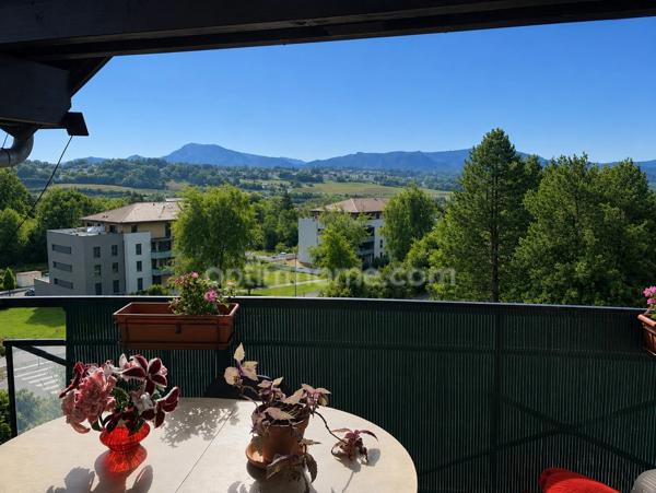 ALLONZIER-LA-CAILLE – Appartement T3 avec balcon, garage et cave