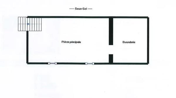Maison à vendre  6 pièces - 113,41 m 2   PANTIN  - 93