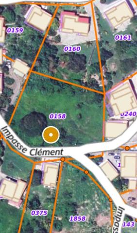 Terrain relativement plat sur la commune du François