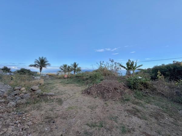 Terrain à vendre – 419 m² avec vue mer – La Possession 97419, secteur Ravine à Malheur