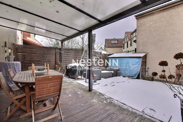 Maison 3 chambres STRASBOURG / MONTAGNE VERTE - TERRASSE et JARDIN