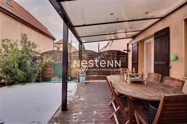 Maison 3 chambres STRASBOURG / MONTAGNE VERTE - TERRASSE et JARDIN