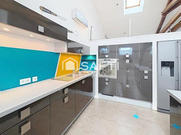 Appartement 4 chambres avec mezzanine – (148 m² au sol) 108 m² loi Carrez