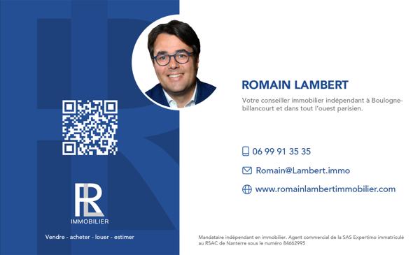 Appartement de 77 m2 avec 2/3 chambres à Boulogne Billancourt