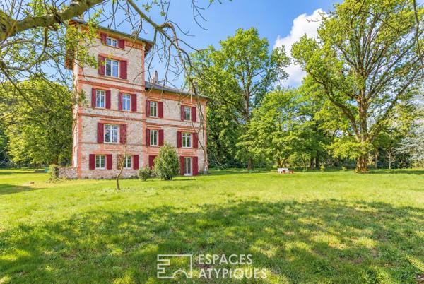 Château du XVIIIème sur le chemin de St-Jacques-De-Compostelle