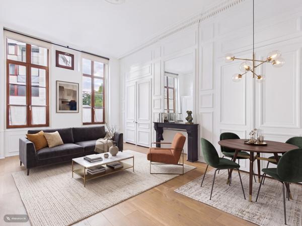 Lille Vieux-Lille – Appartement T2 avec terrasse, cachet de l’ancien et parking