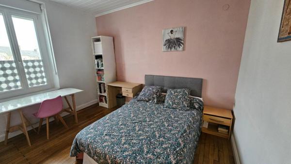 Grand espace de vie, 5 chambres, 2 salles de bain