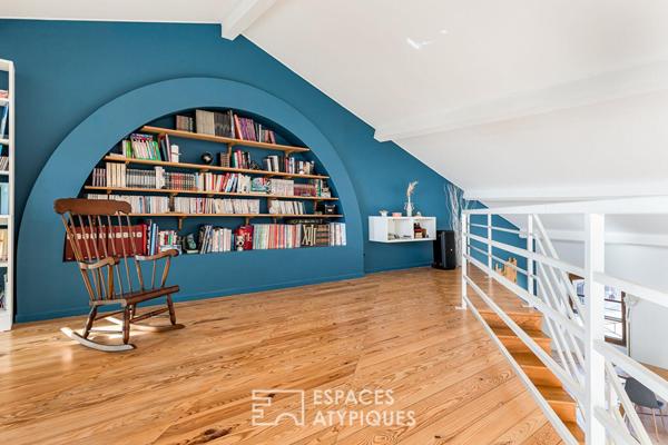 Maison d’exception, vues et terrasses en coeur de village