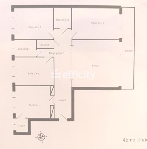 Appartement 4 pièces - 94 m²