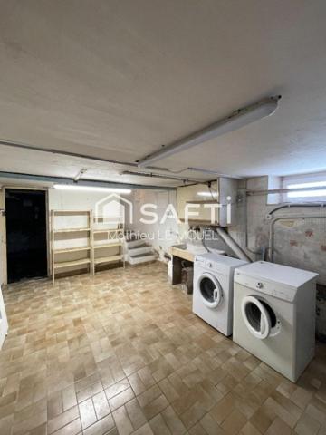 Maison 110 m2, 5 chambres, jardin, veranda, garage, sous sol