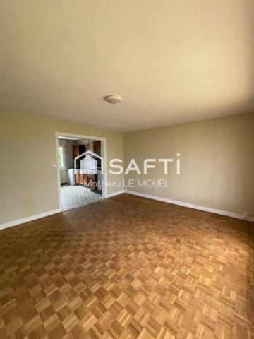 Maison 110 m2, 5 chambres, jardin, veranda, garage, sous sol