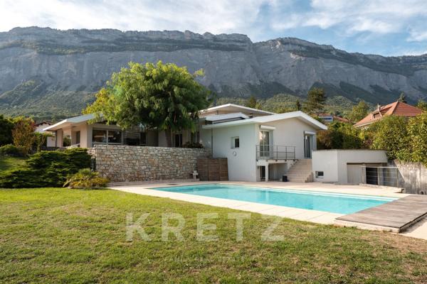 Maison d'architecte Biviers, grand terrain au calme