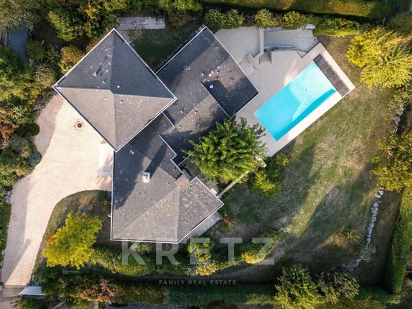 Maison d'architecte Biviers, grand terrain au calme