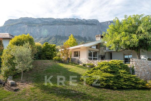 Maison d'architecte Biviers, grand terrain au calme