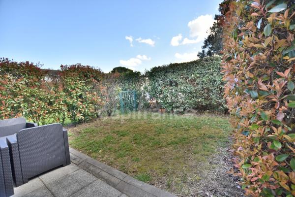 Appartement T2 rez-de-chaussée avec jardin