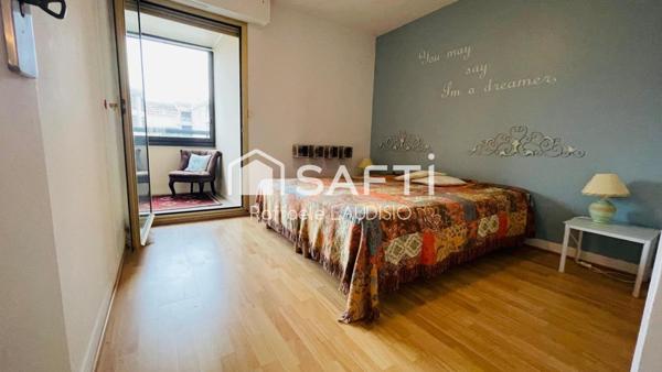 Appartement T3 de 66 m², cave, parking centre ville